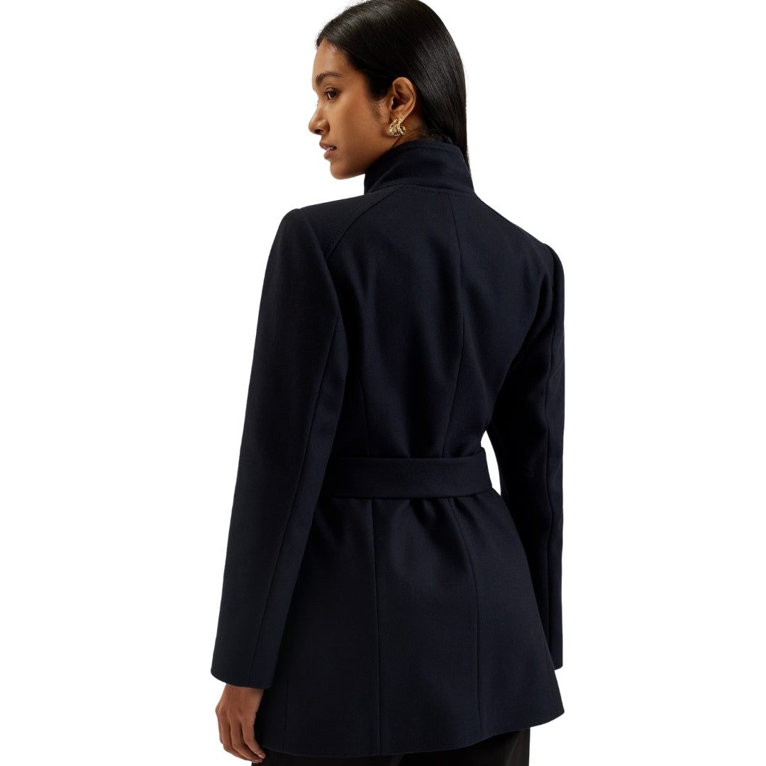 Ted Baker WMO ROSESS Short Belted Wool Wrap Coat 5