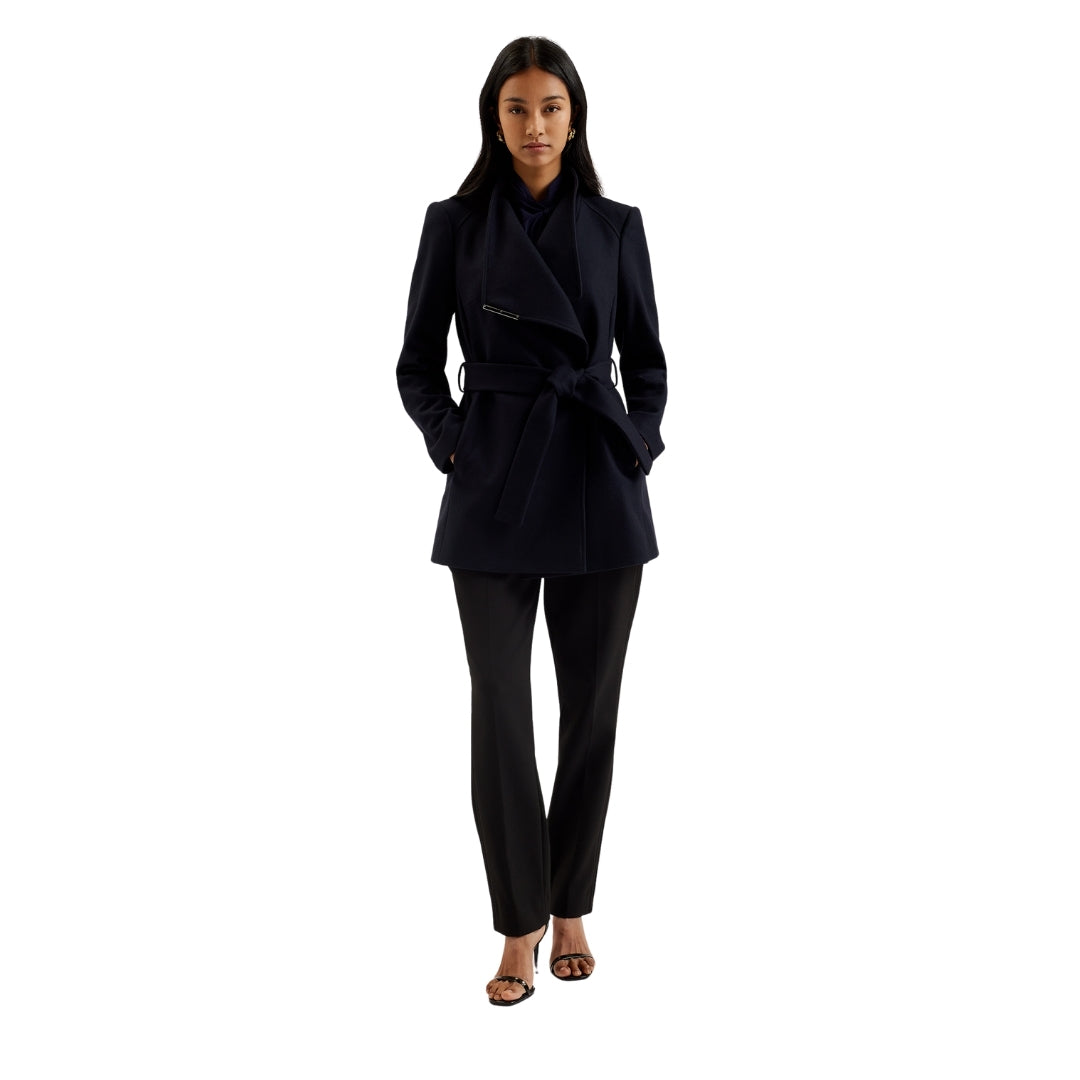 Ted Baker WMO ROSESS Short Belted Wool Wrap Coat 5