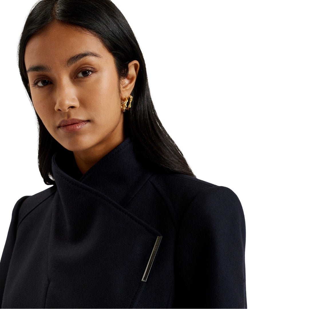 Ted Baker WMO ROSESS Short Belted Wool Wrap Coat 5