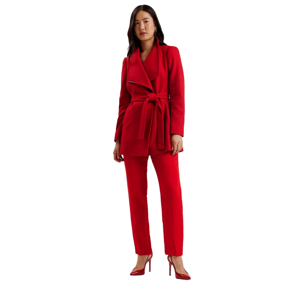 Ted Baker WMO ROSESS Short Belted Wool Wrap Coat 5