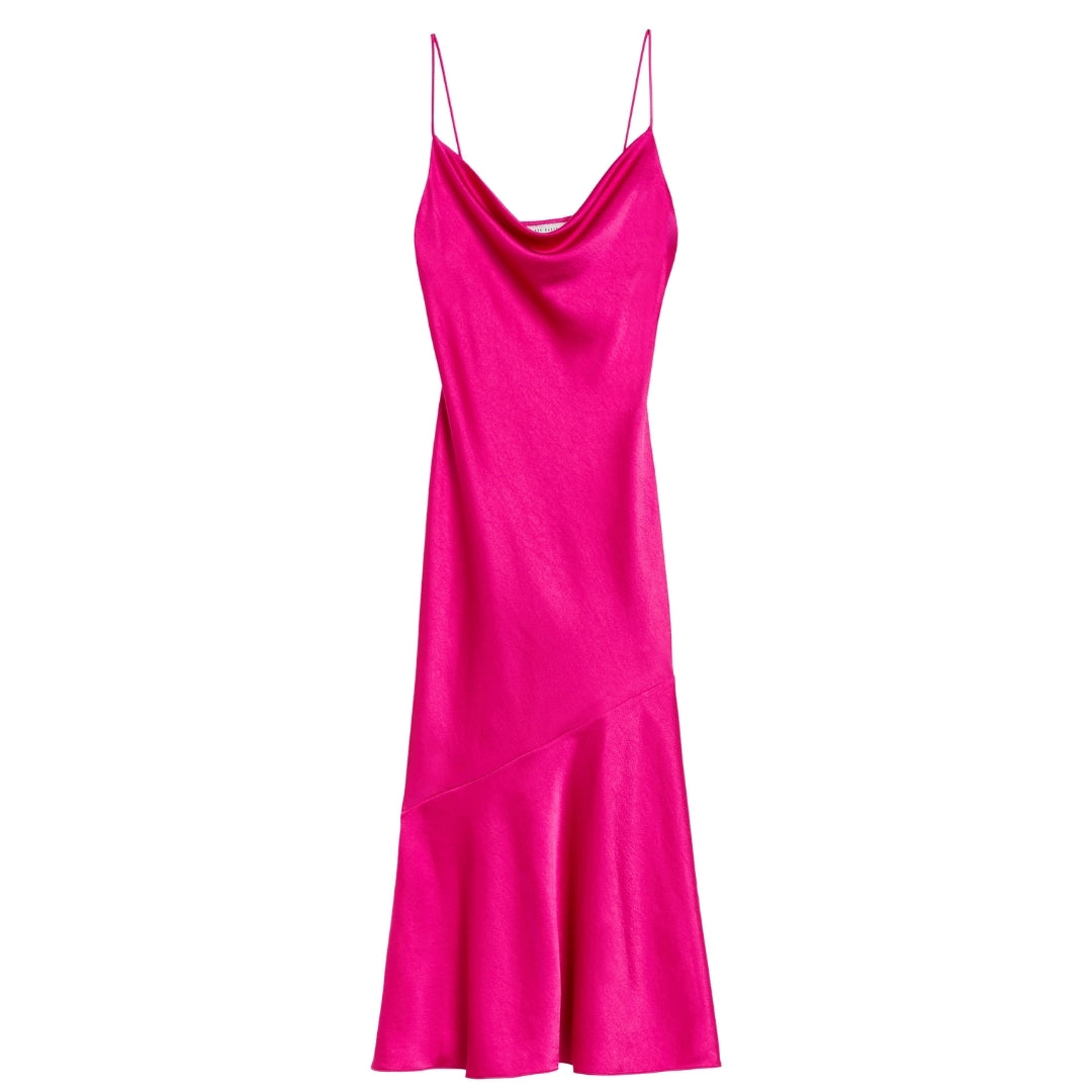 Ted Baker WMD TUNCA Satin Cowl Neck Evening Midi D 5