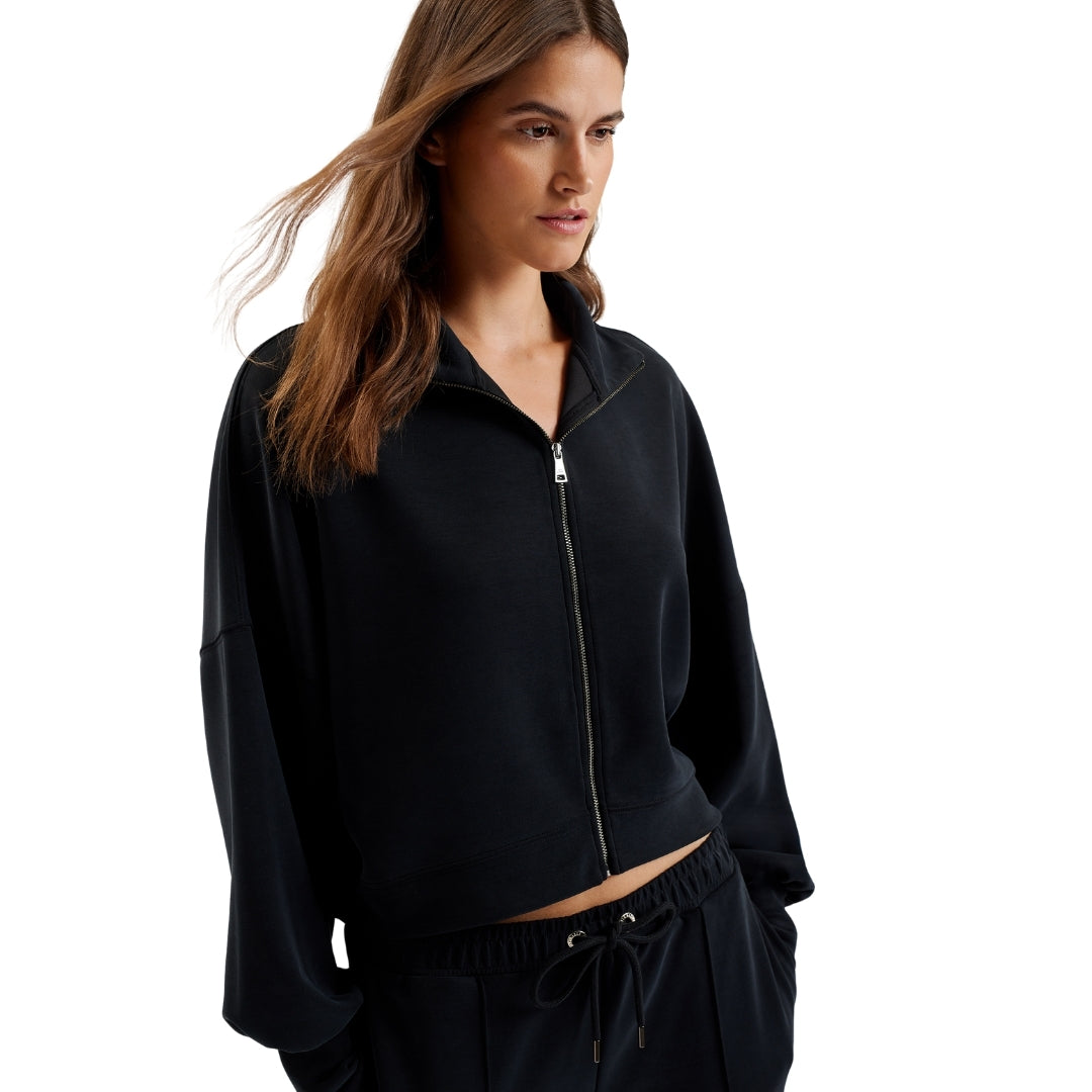 Ted Baker WMB ARORHA Cupro Zip Through Funnel Neck 2
