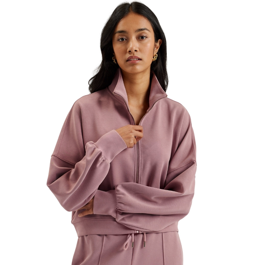 Ted Baker WMB ARORHA Cupro Zip Through Funnel Neck 5