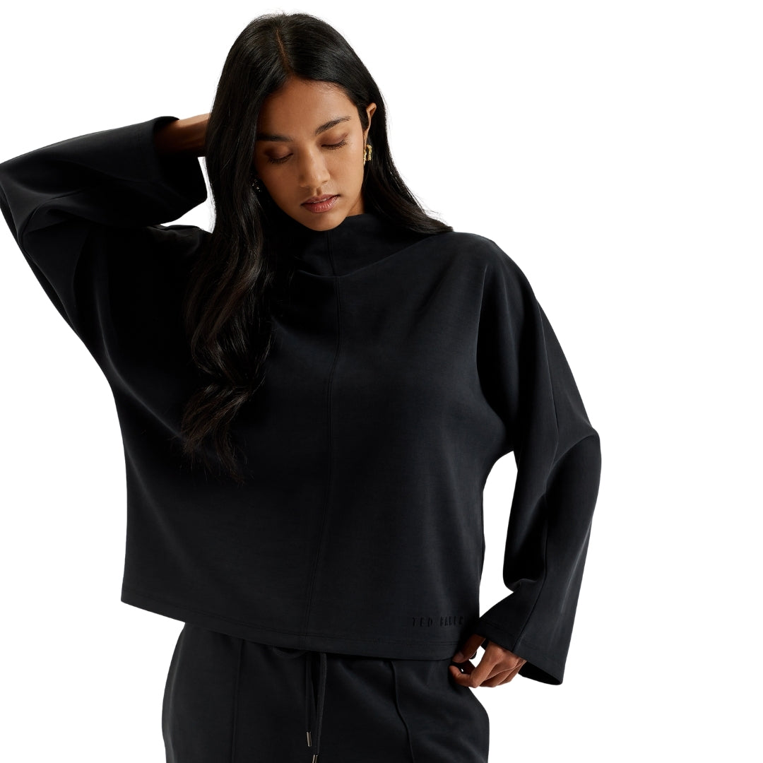 Ted Baker WMB KENSEYY Cupro Funnel Neck Sweat 1