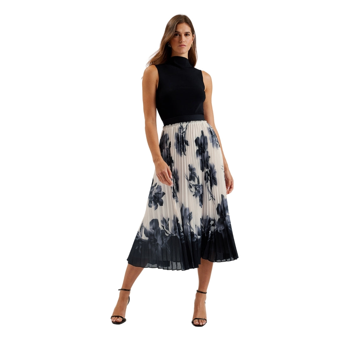 Ted Baker WMS EMISTA Printed Pleated Midi Skirt 2
