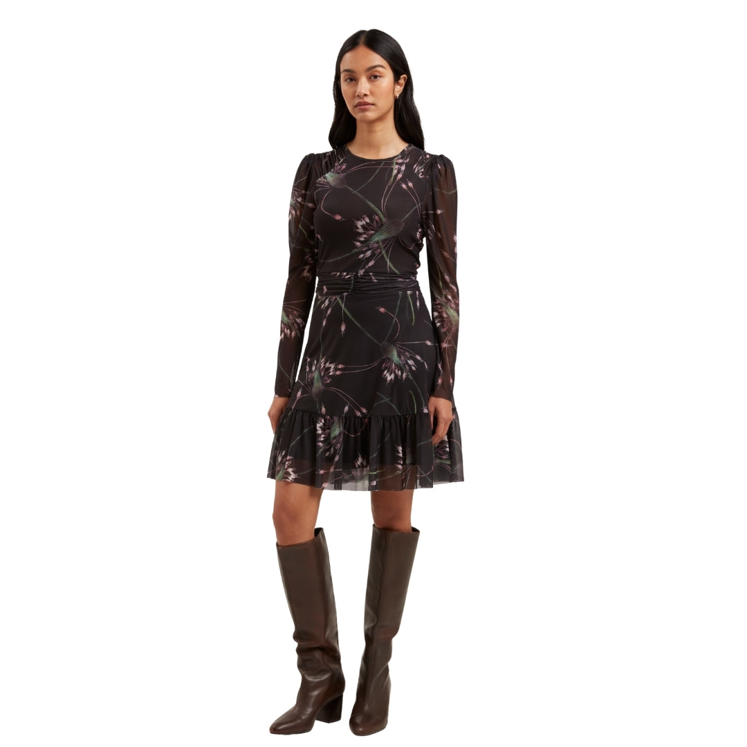 Ted Baker WMD SANNDE Gathered Shoulder Mesh Mini S
