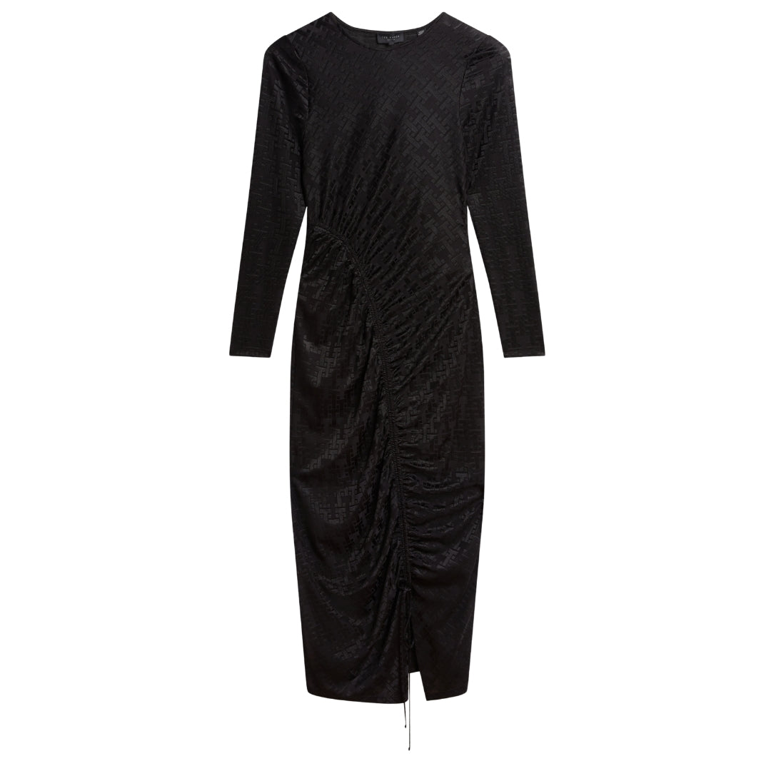 Ted Baker WMD SHERLAY Jacquard T Bodycon Gathered 4
