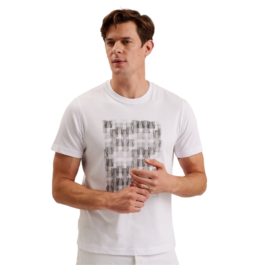 Ted Baker MMB TESSMAN SS Box Printed T Shirt 6