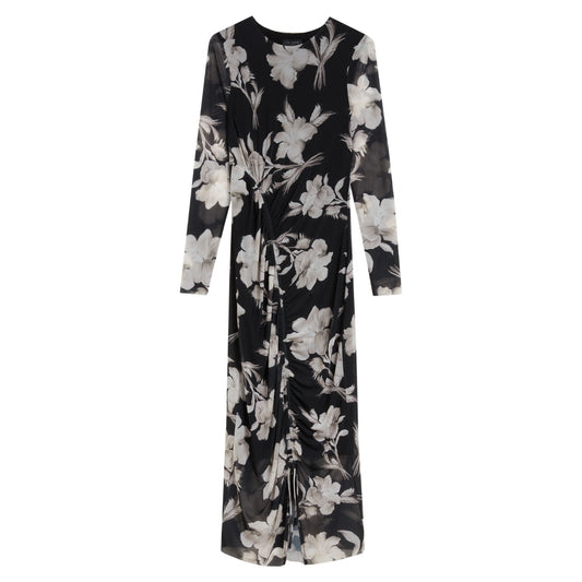 Ted Baker WMD MARLIYY Printed Mesh Bodycon Gathere 1