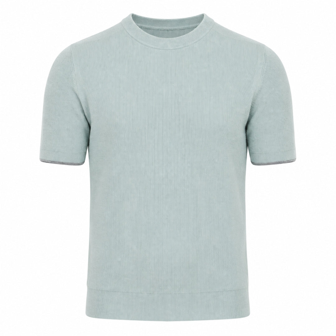 Ted Baker MMK VOISIN SS Mixed Ribbed T Shirt 5