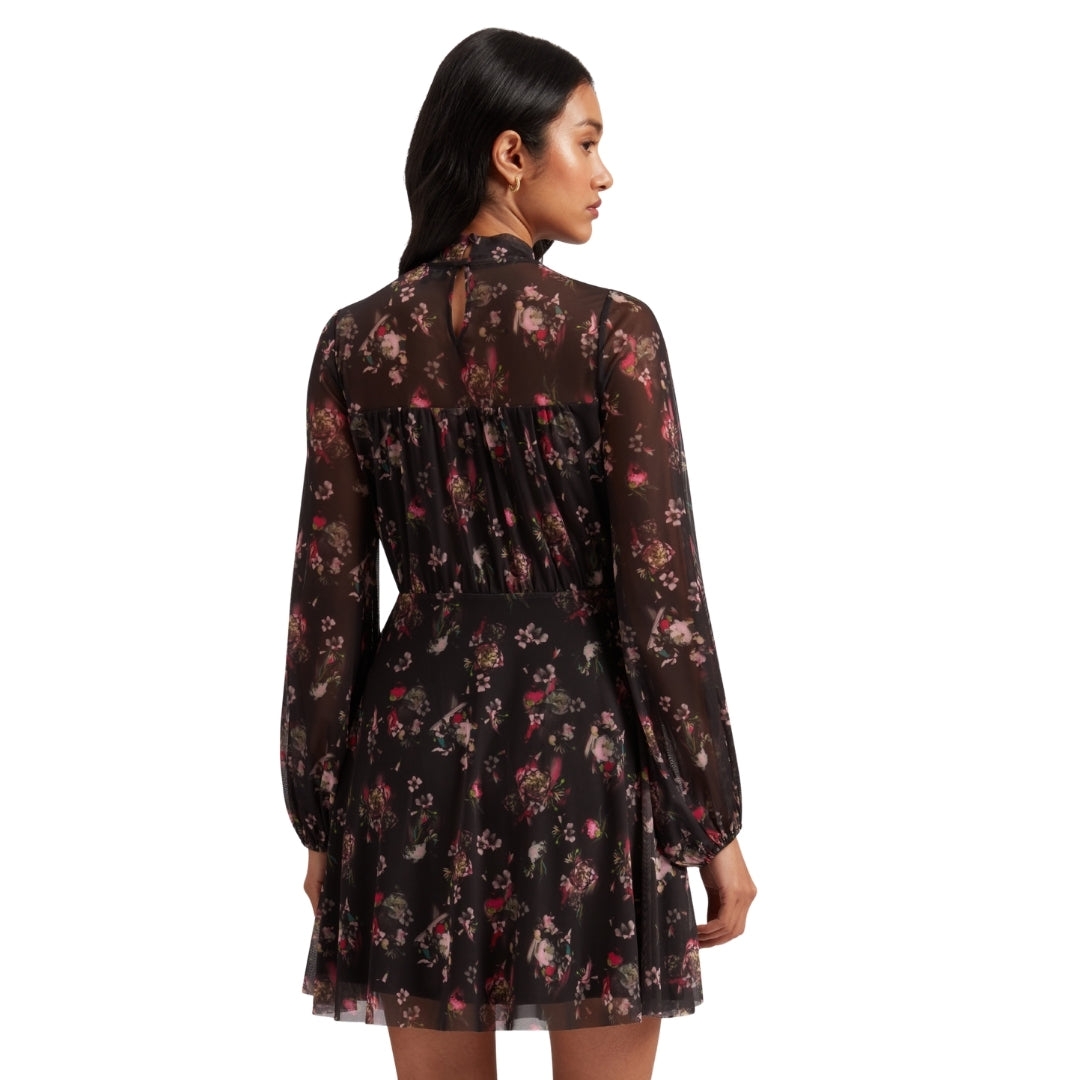 Ted Baker WMD AVETTA Long Sleeve Floral Mesh Mini 1