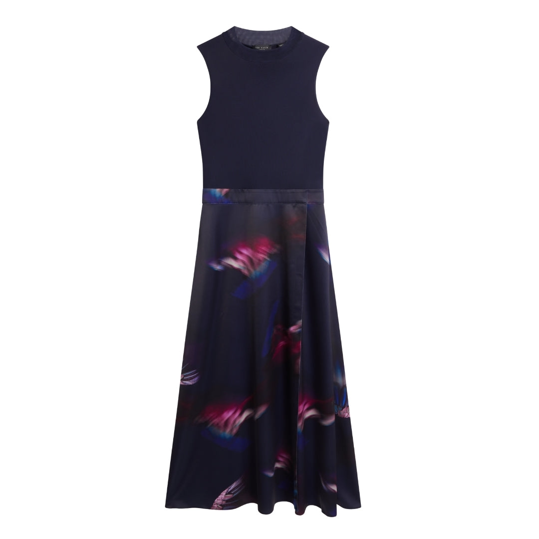 Ted Baker WMD MARLYEE Jersey High Neck Top Printed 6
