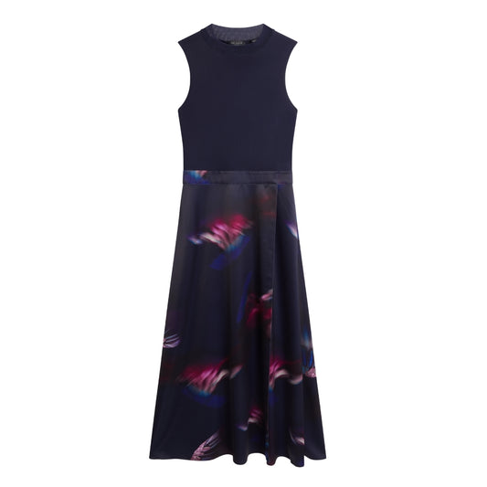 Ted Baker WMD MARLYEE Jersey High Neck Top Printed 6