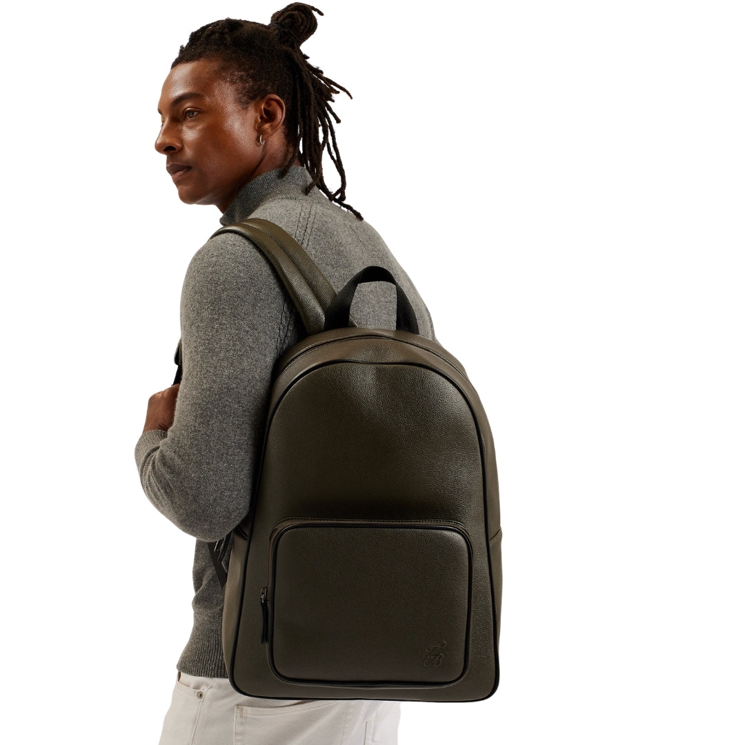 Ted Baker MXB TAIRONE PU TB Script Backpack One Size