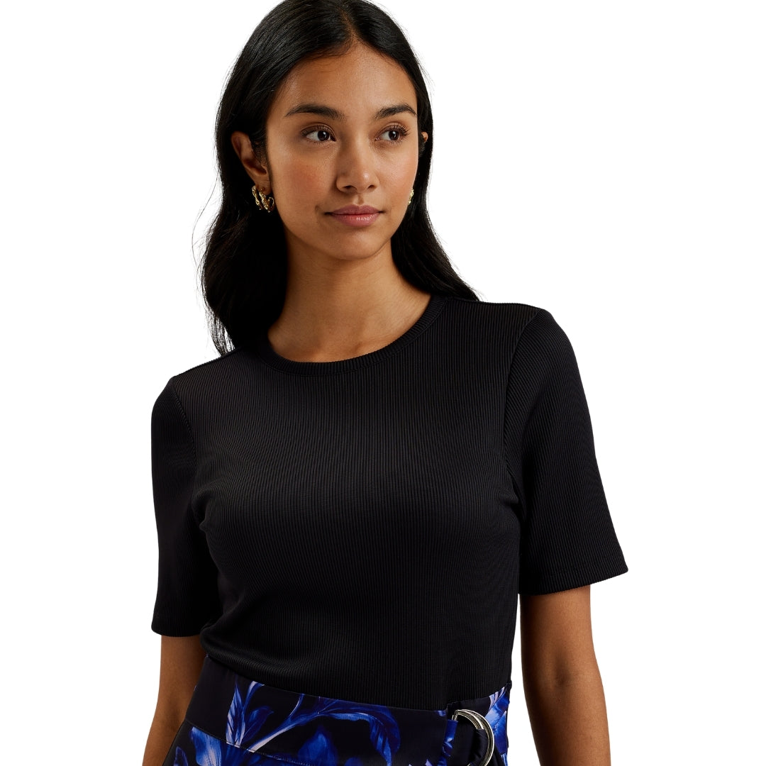 Ted Baker WMD MALISAA Jersey Bodice Woven Printed 5