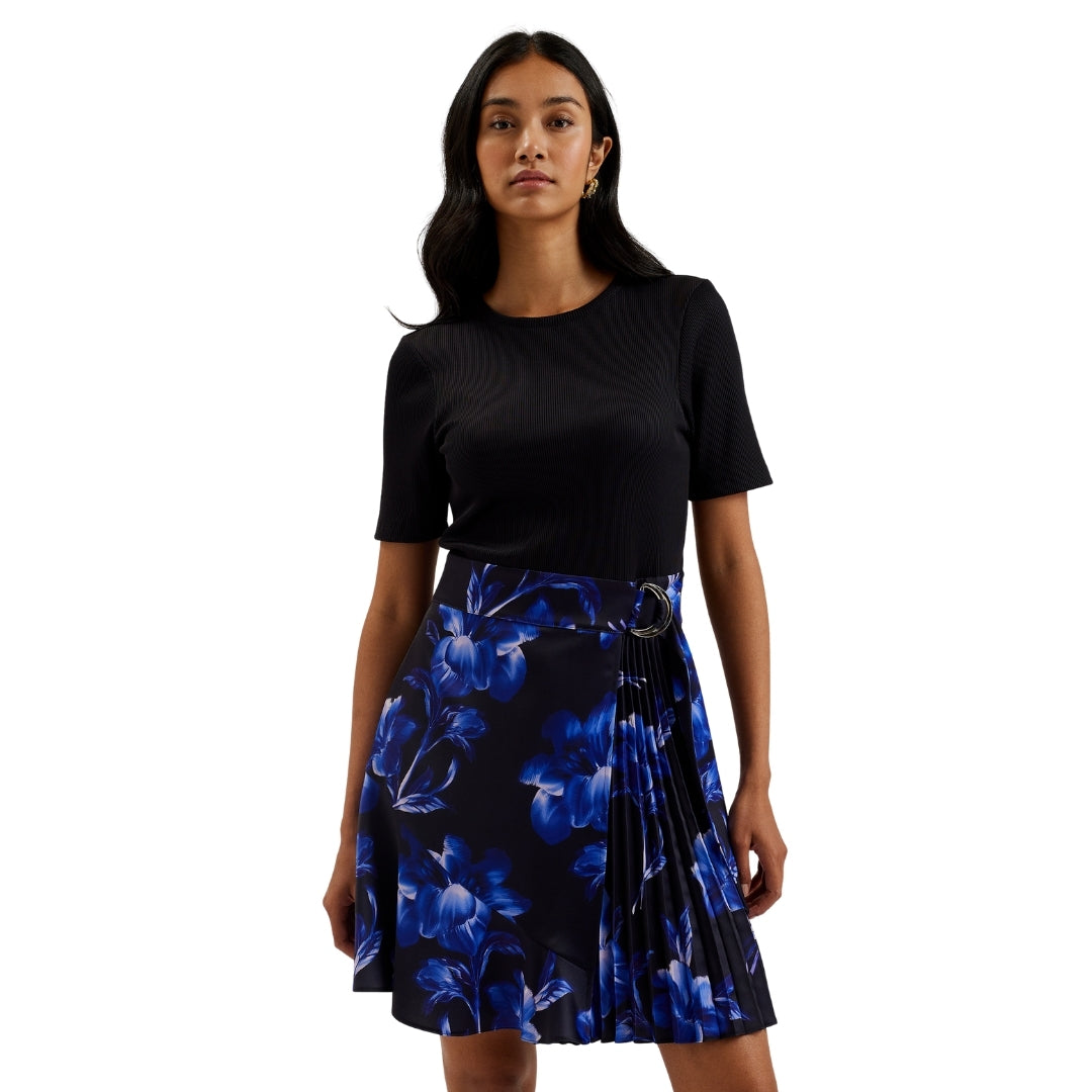 Ted Baker WMD MALISAA Jersey Bodice Woven Printed 5