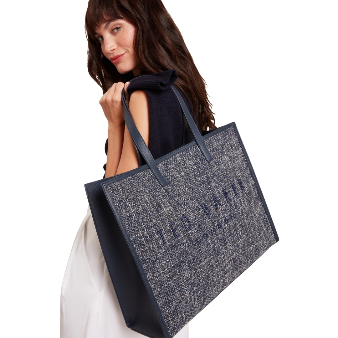 Ted Baker WXB TWEEKON Tweed Extra Large Icon Bag One Size