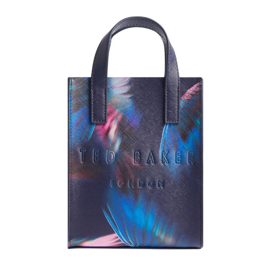 Ted Baker WXB FEACON Feather Print Mini Icon Bag One Size