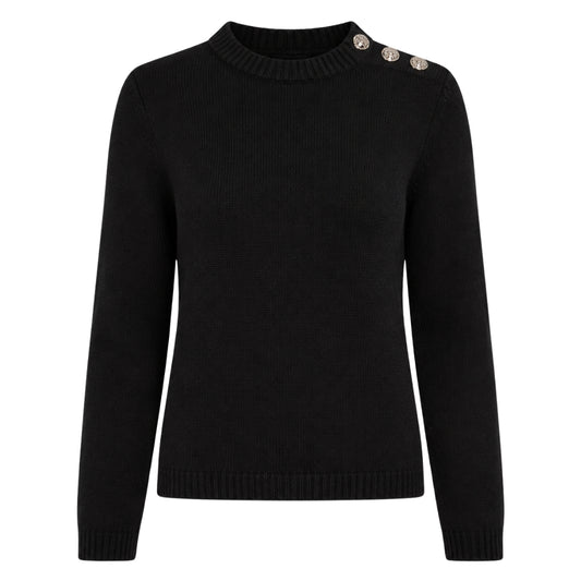 Ted Baker WMK JANHA Rose Button Crew Neck Long Sle 4