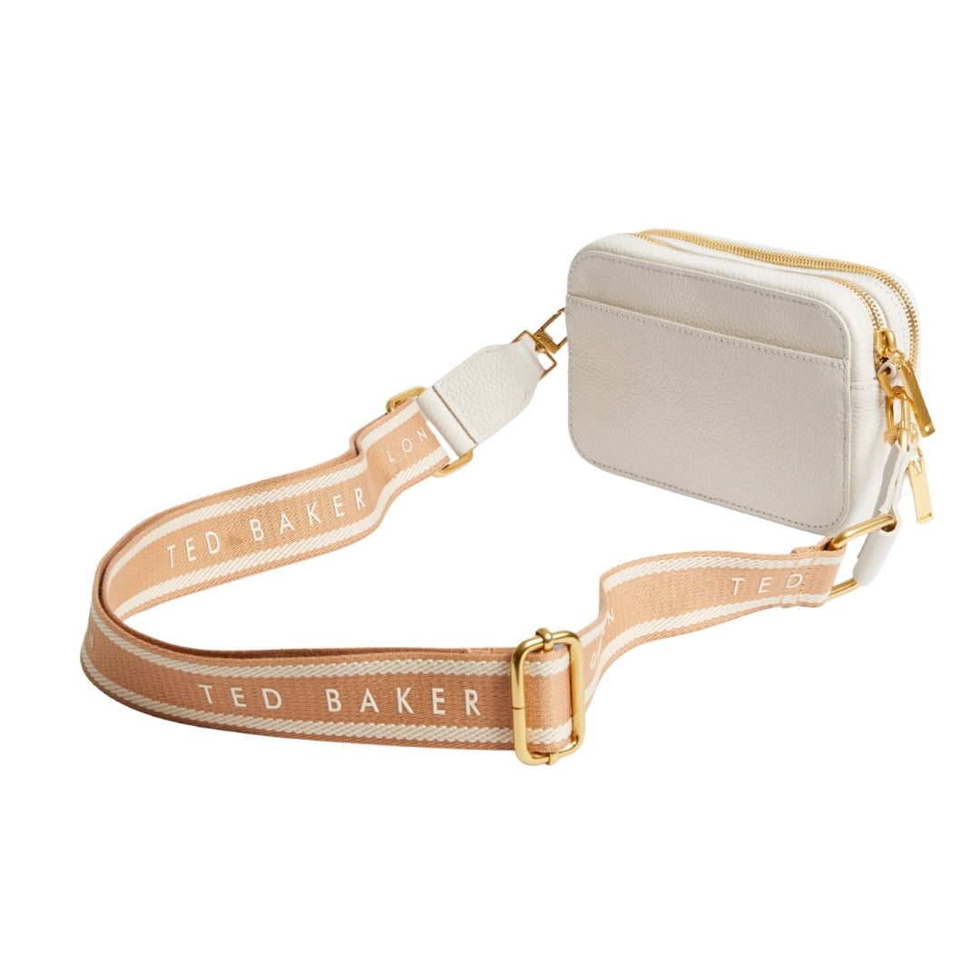 Ted Baker WXB BARIA Mini Webbing Faux Raffia Camer One Size