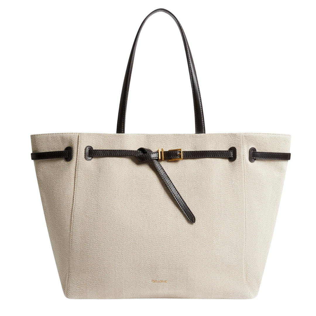 Ted Baker WXB TAFANIE Belted Herringbone Canvas La One Size