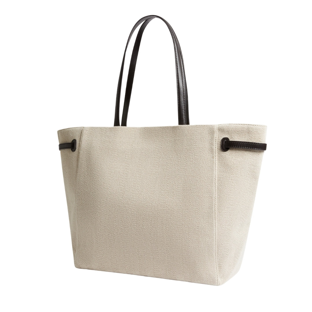 Ted Baker WXB TAFANIE Belted Herringbone Canvas La One Size
