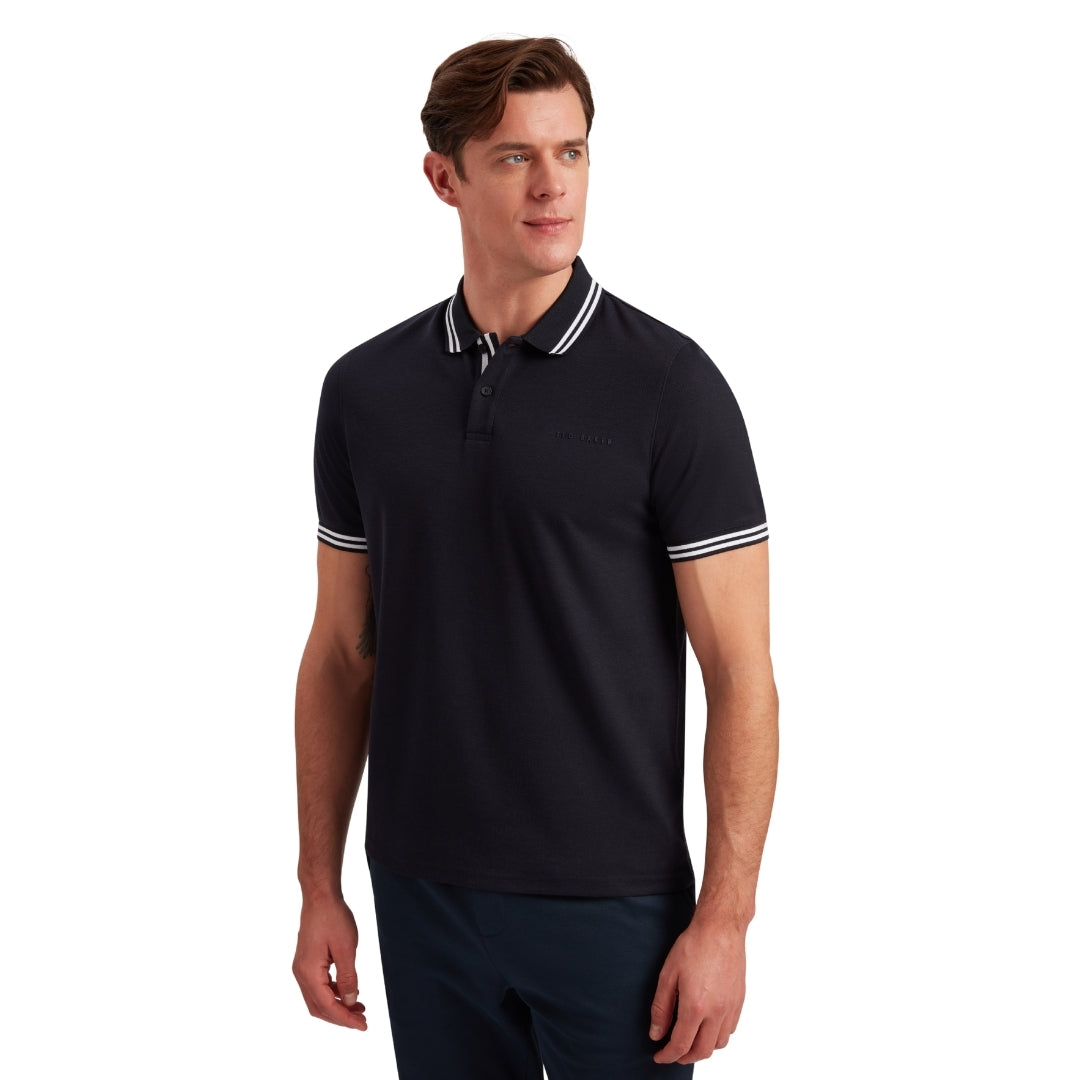 Ted Baker MMB EXCEPT SS Regular Branded Polo 5
