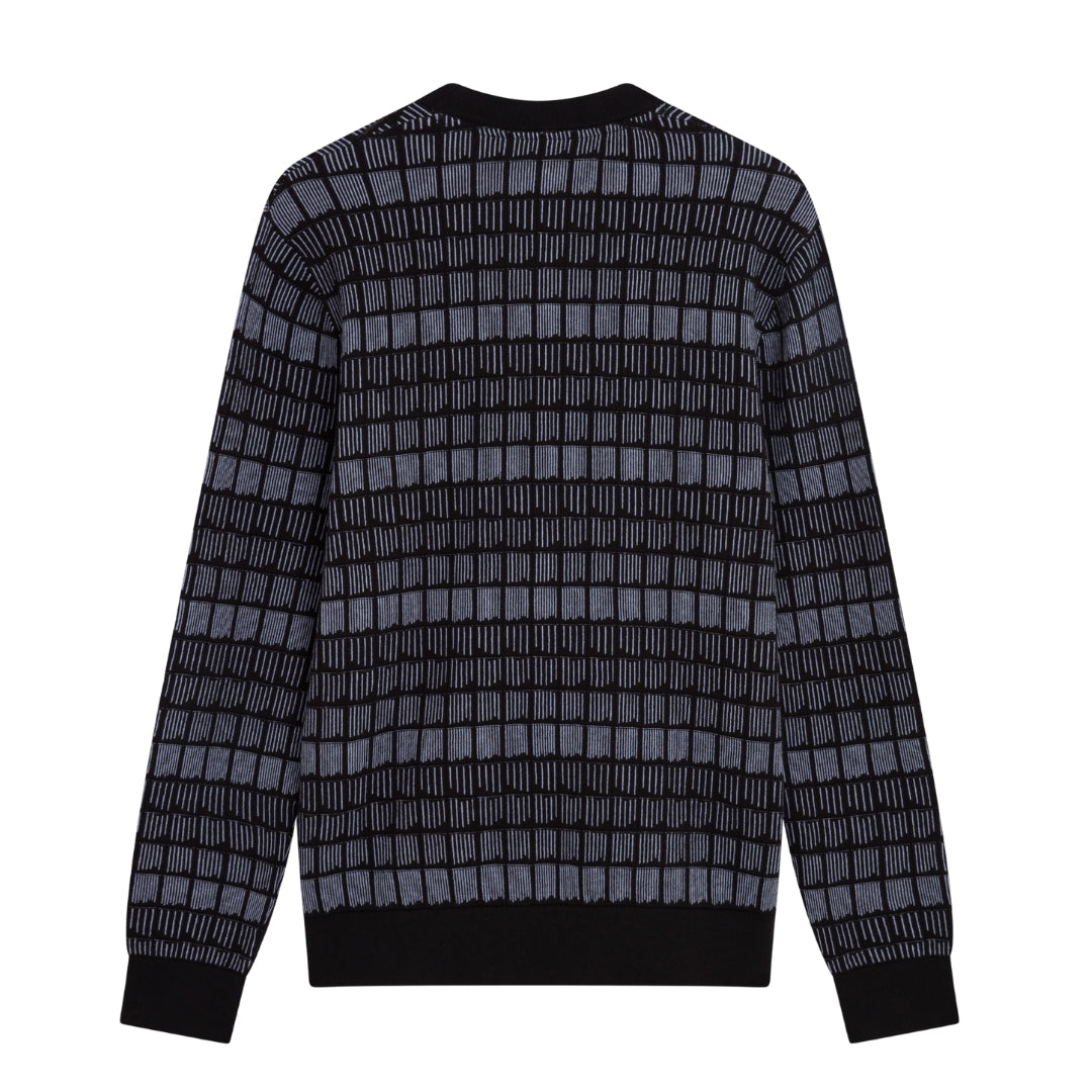 Ted Baker Regular Fit Jacquard Crew 2