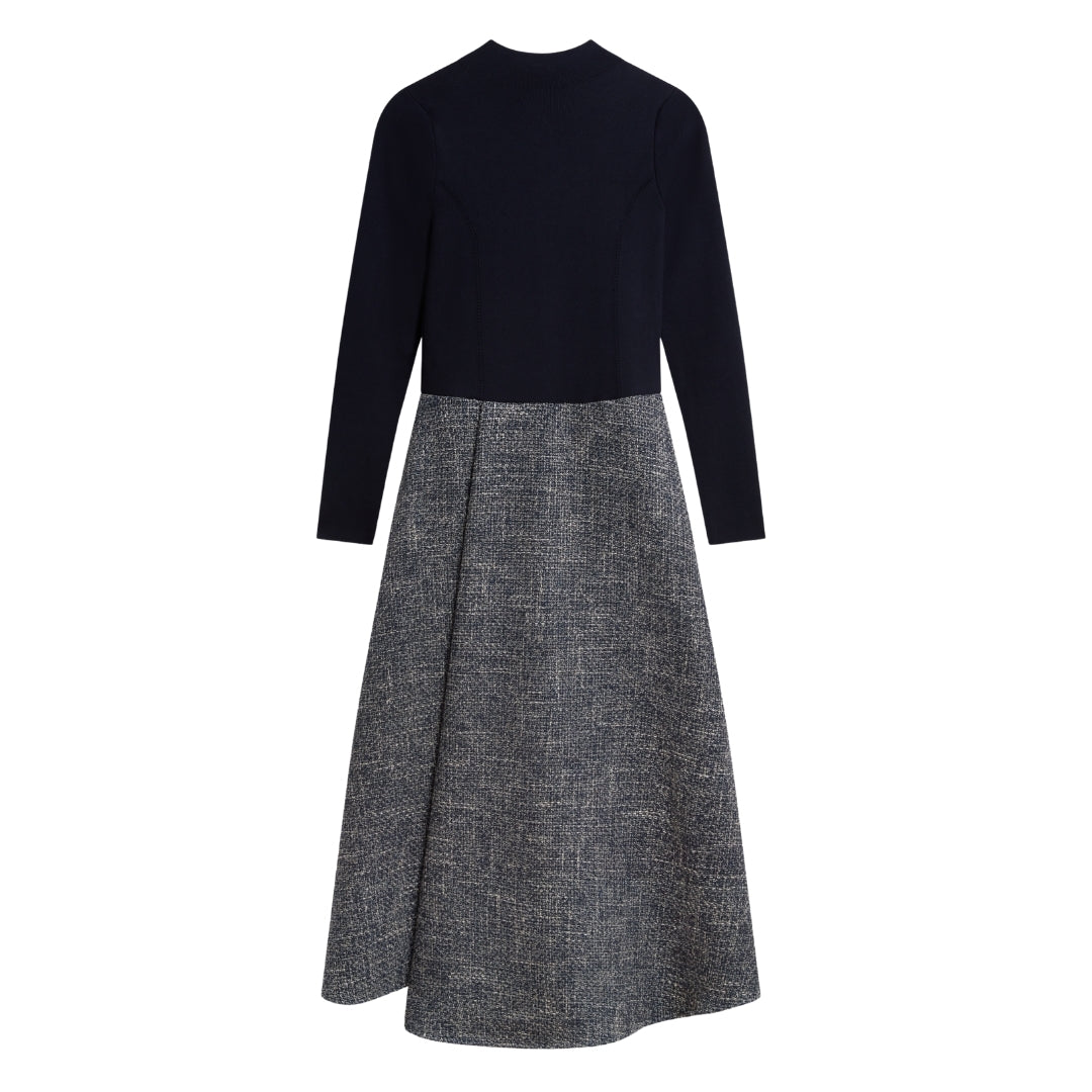 Ted Baker WMH ABIEB Polo Neck Knit Bodice Midi Bou 5