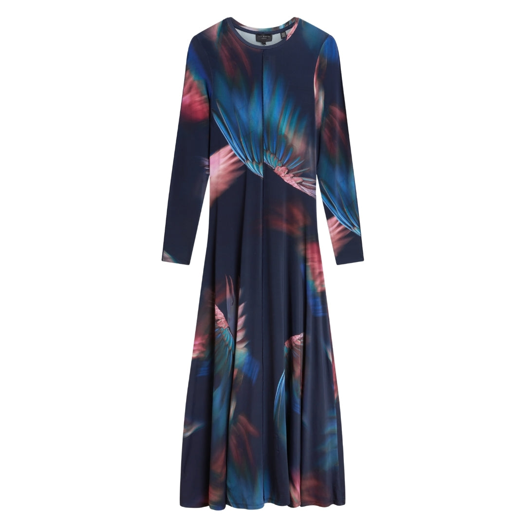 Ted Baker WMD GEORII Printed Slinky Jersey Long Sl 5