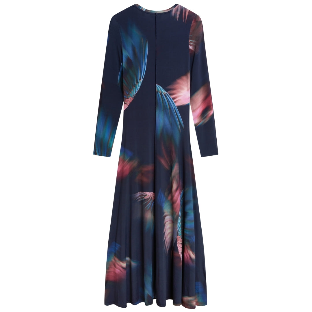 Ted Baker WMD GEORII Printed Slinky Jersey Long Sl 5