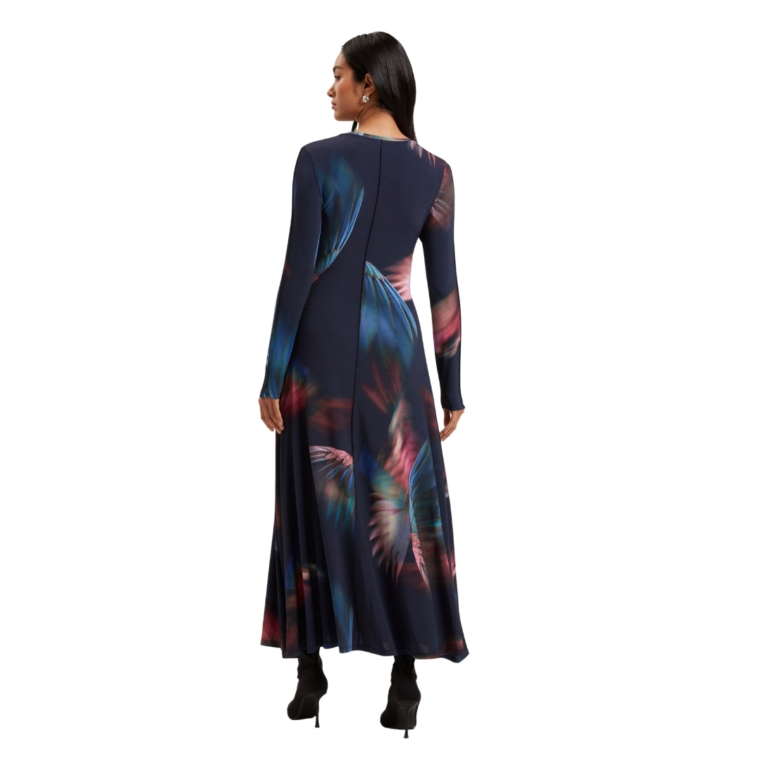 Ted Baker WMD GEORII Printed Slinky Jersey Long Sl 5