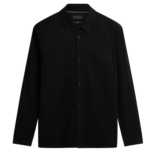 Ted Baker MMA SHAWW LS Delave Linen Overshirt 3