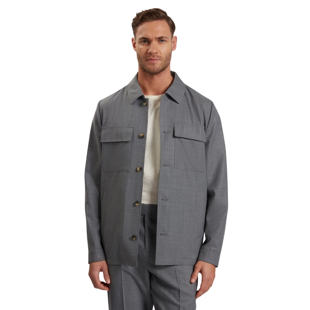 Ted Baker MMJ SELWYNJ Lightweight Wool Blend Jacke 4