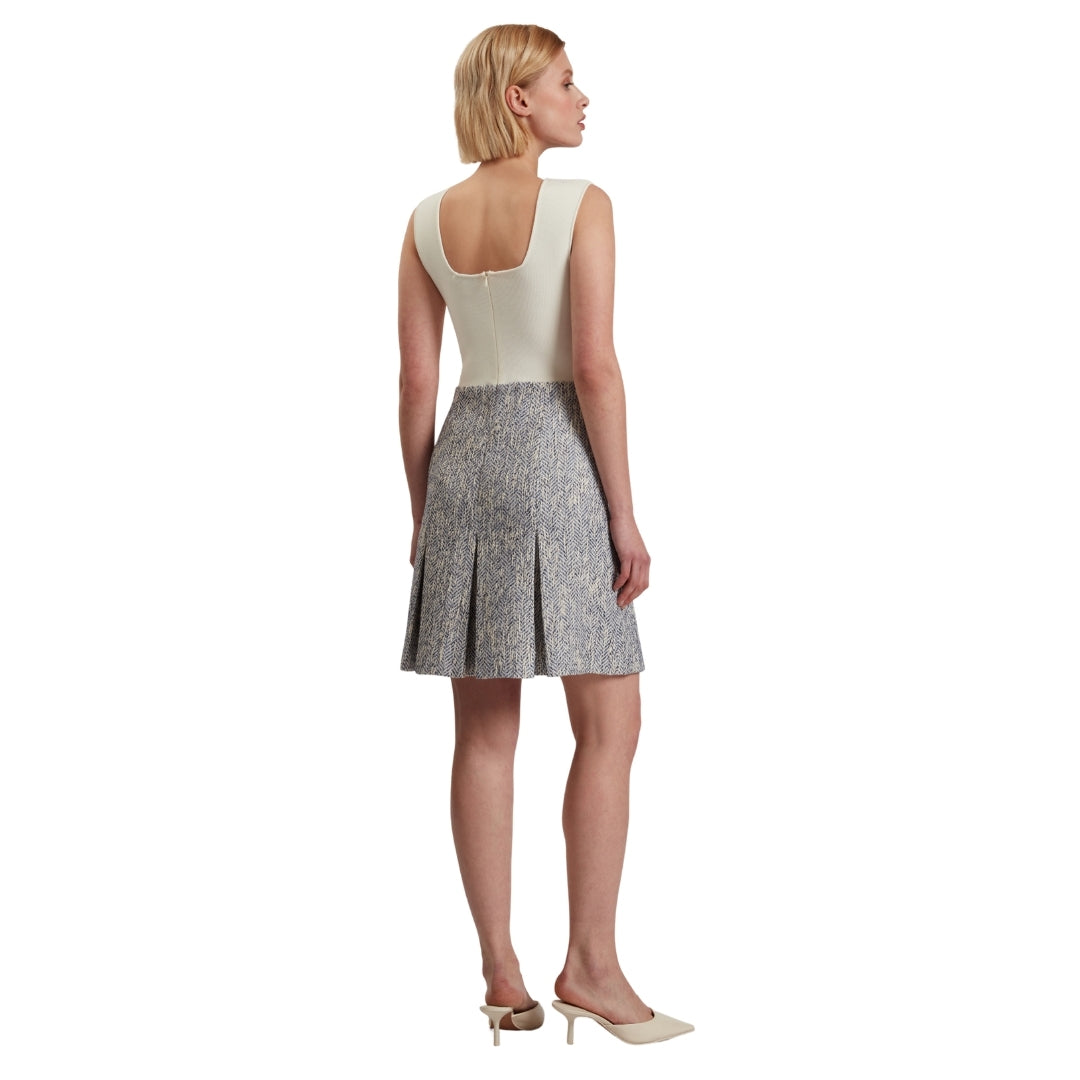 Ted Baker WMH VULPAM Sleeveless Knit Bodice Boucle 6