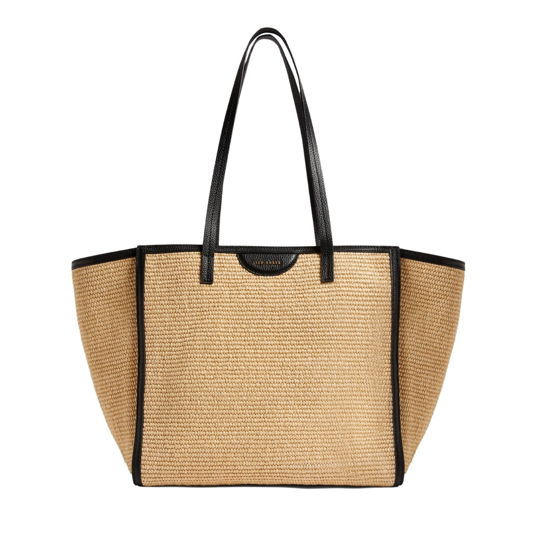 Ted Baker WXB BARNI Faux Raffia Large Shopper Bag One Size