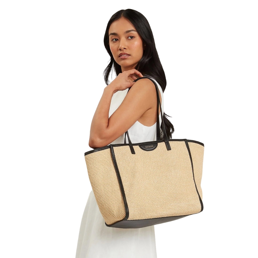 Ted Baker WXB BARNI Faux Raffia Large Shopper Bag One Size
