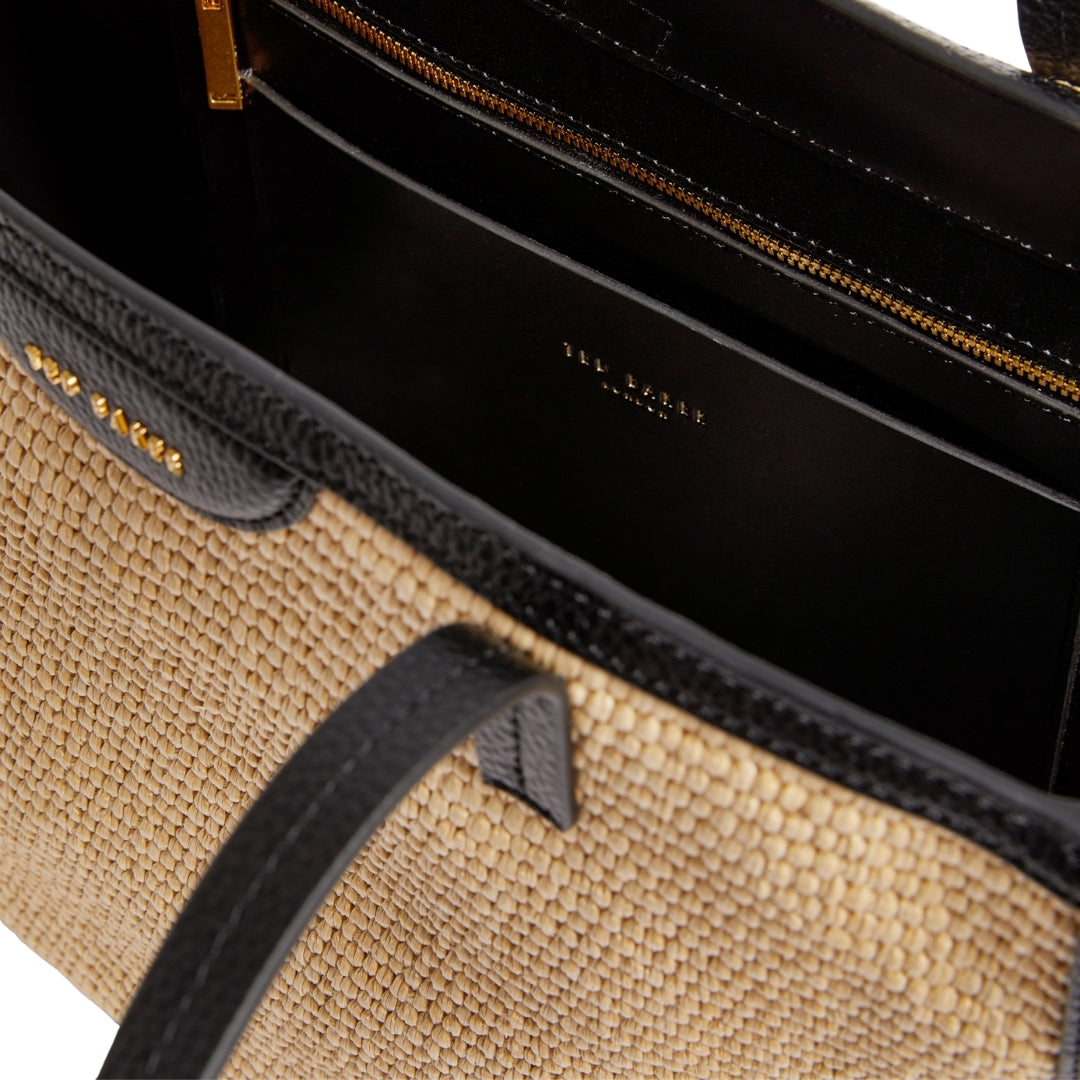 Ted Baker WXB BARNI Faux Raffia Large Shopper Bag One Size