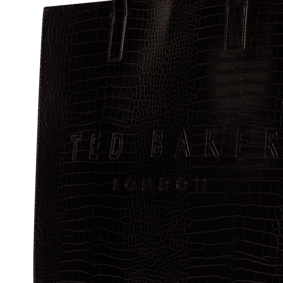 Ted Baker WXB CROCCON Croc Effect Large Icon Bag One Size