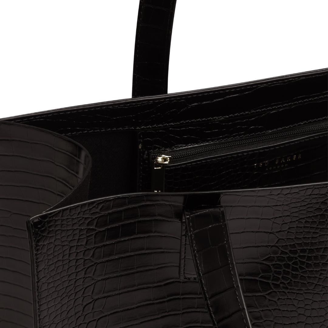 Ted Baker WXB CROCCON Croc Effect Large Icon Bag One Size