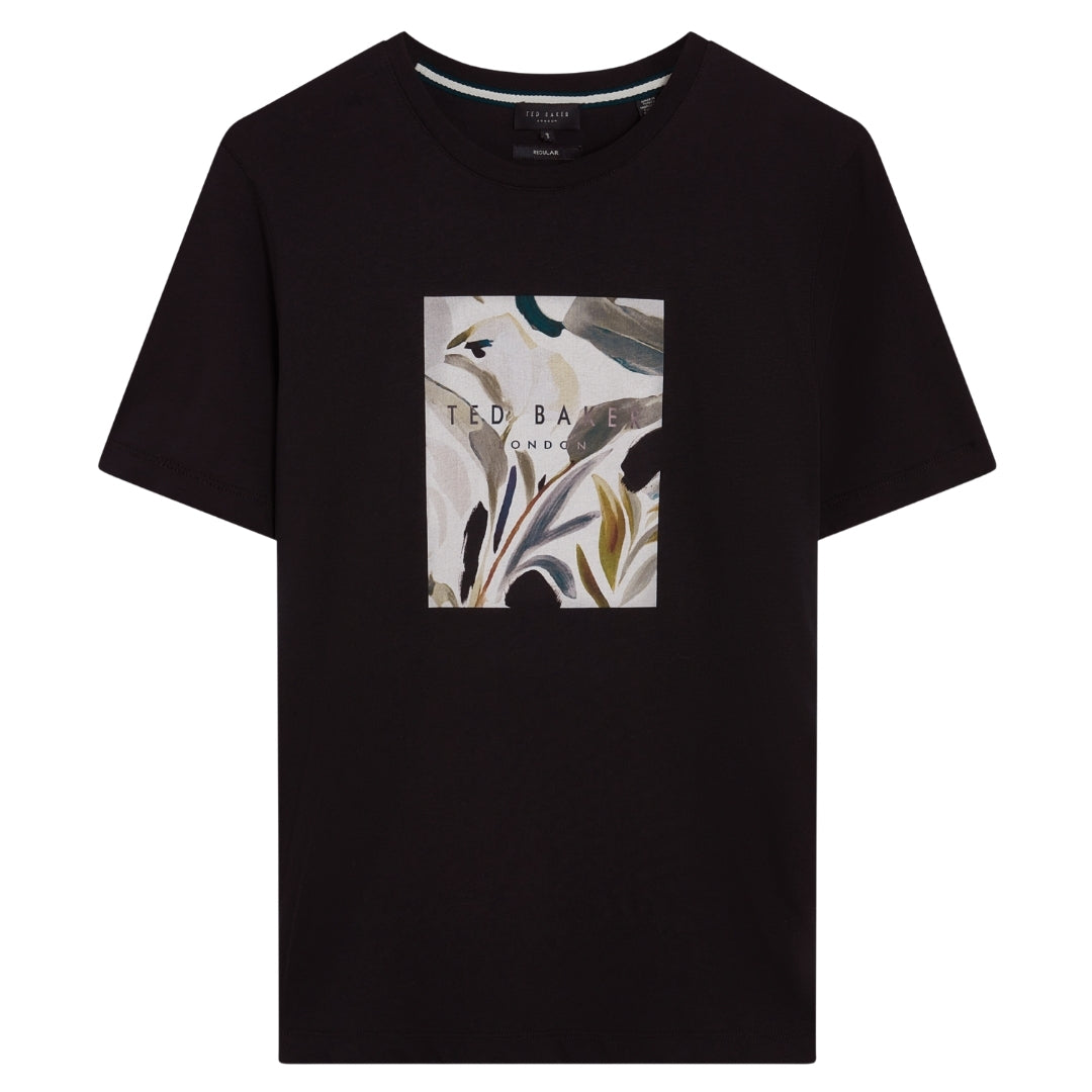 Ted Baker MMB JUSTINO SS Box Print Graphic T shirt 1