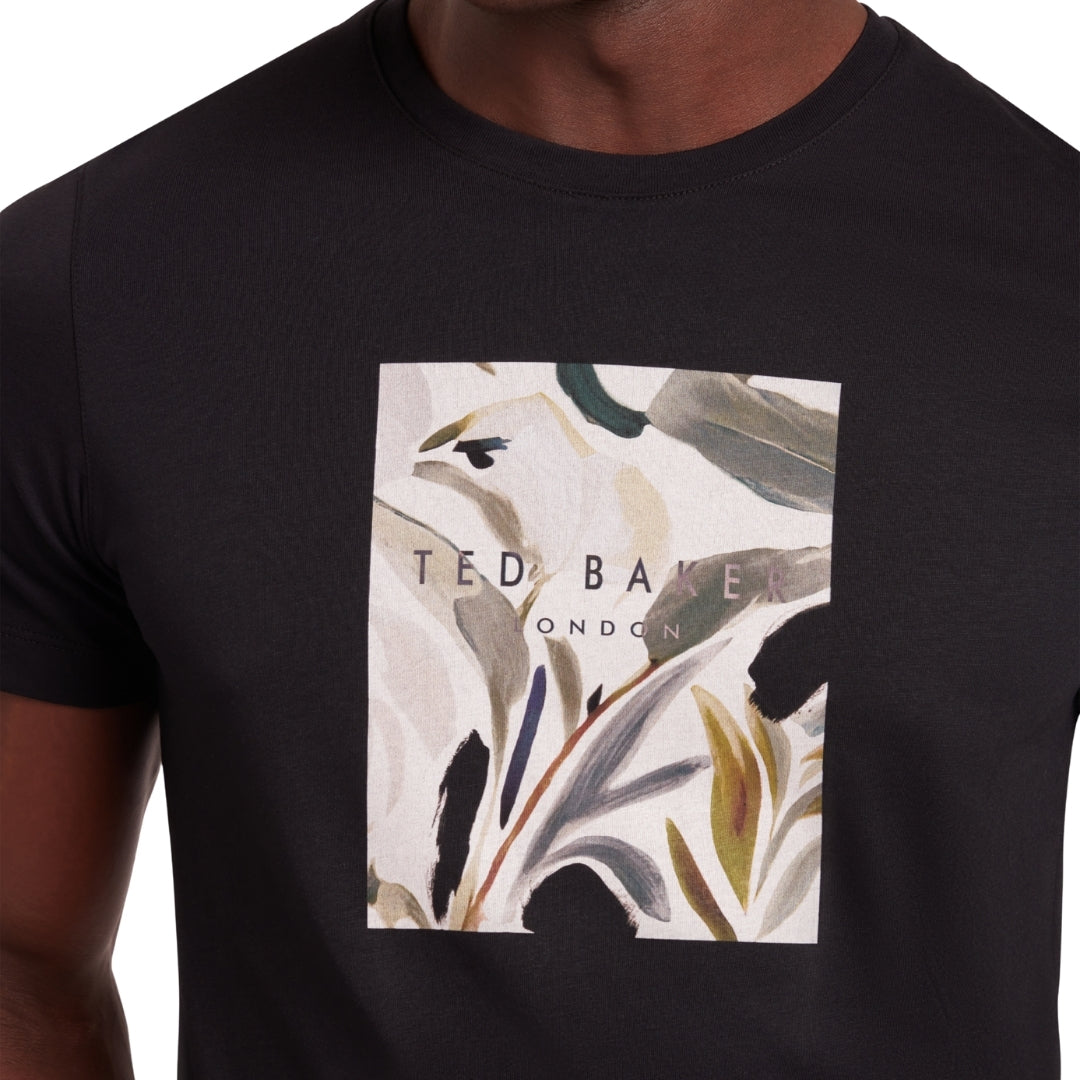 Ted Baker MMB JUSTINO SS Box Print Graphic T shirt 1
