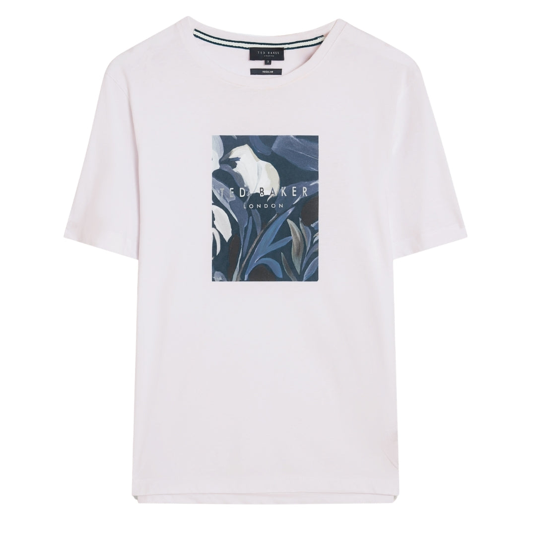 Ted Baker MMB JUSTINO SS Box Print Graphic T shirt 1