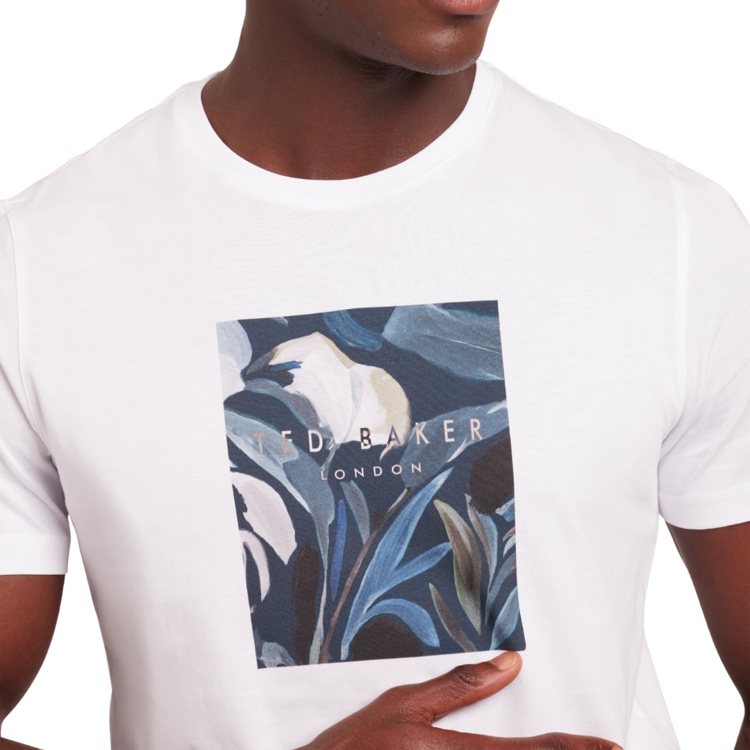 Ted Baker MMB JUSTINO SS Box Print Graphic T shirt 1