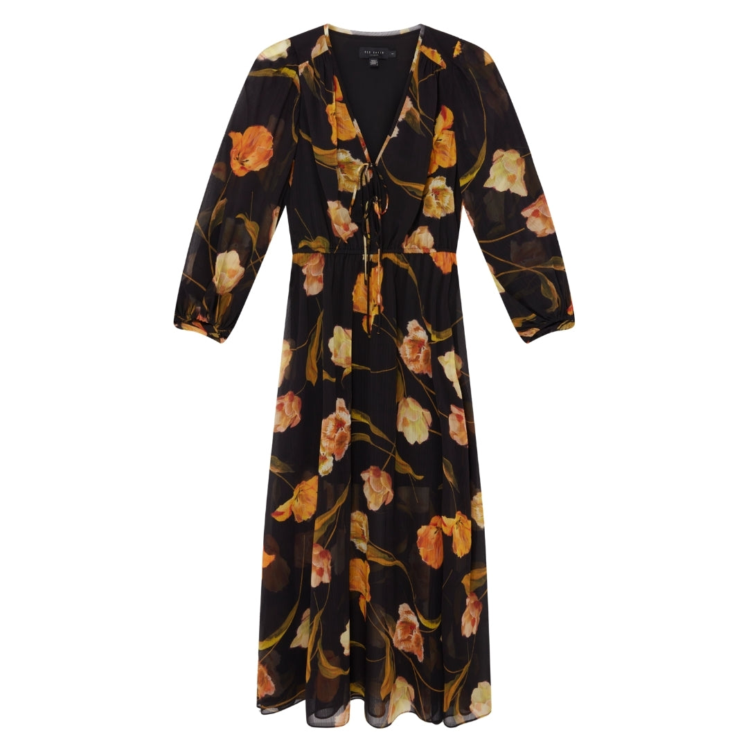 Ted Baker Mesh Top Midi dress