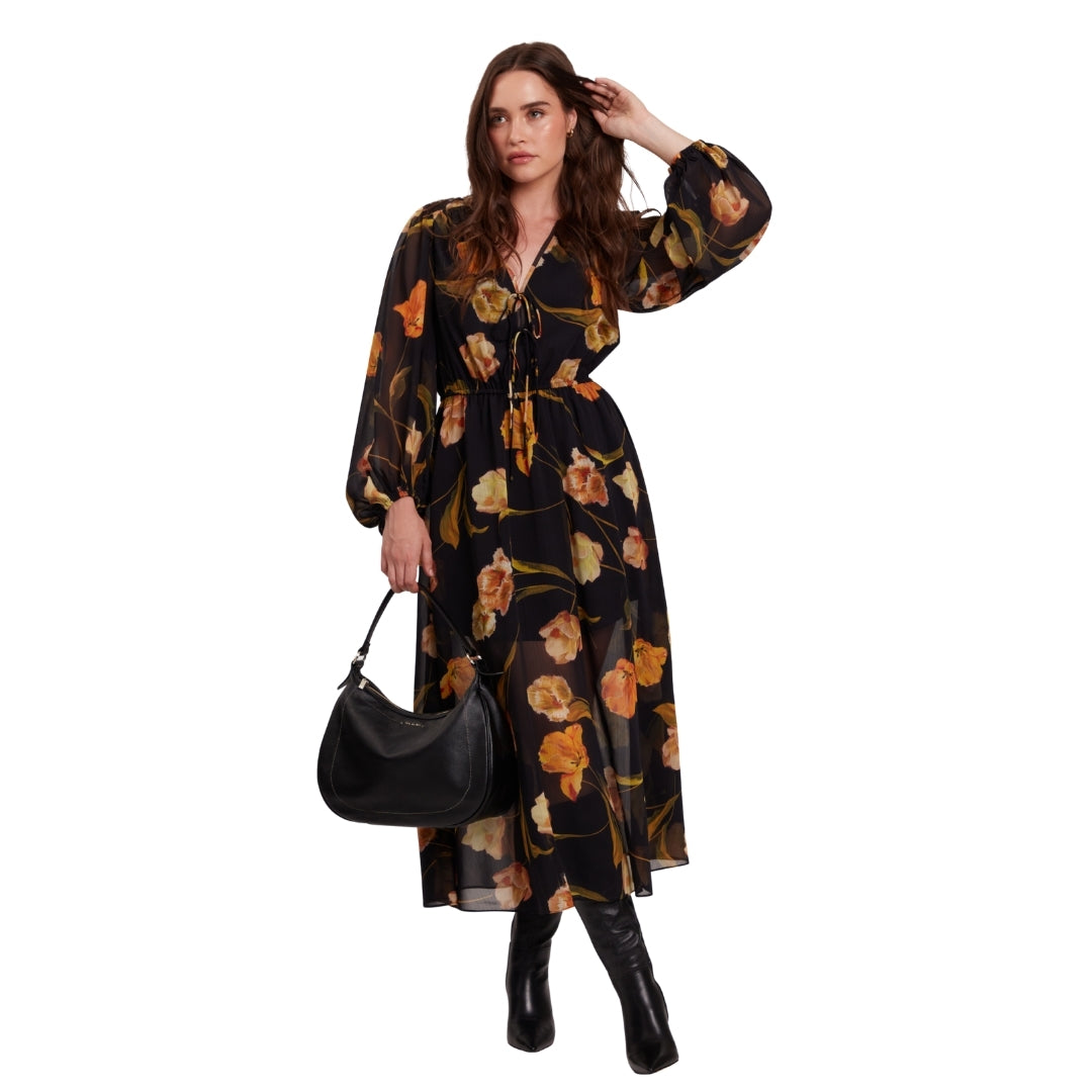 Ted Baker Mesh Top Midi dress