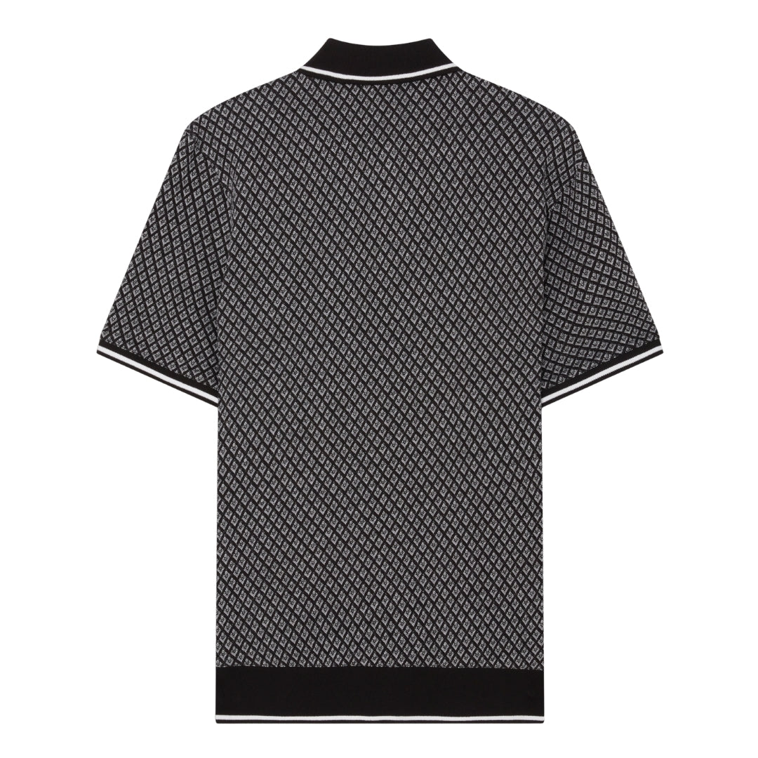 Ted Baker SS Regular Geo Textured Polo 2