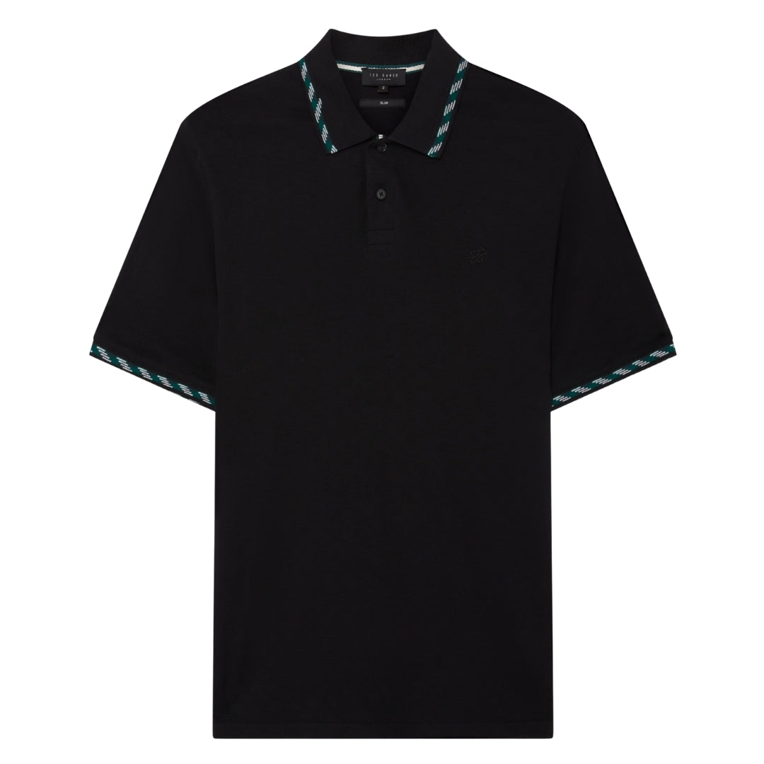 Ted Baker SS House Check Jacquard Polo 2