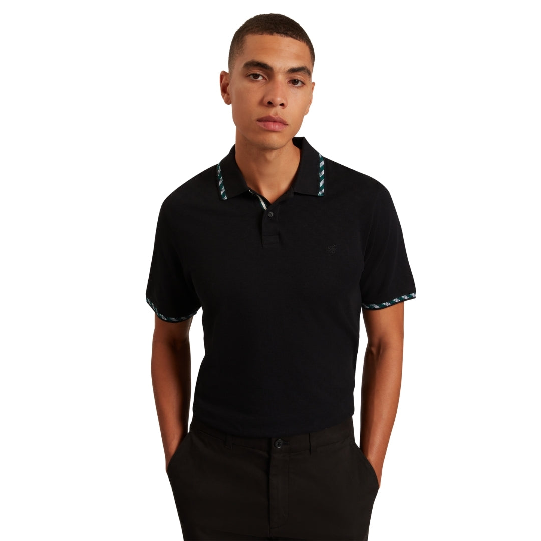 Ted Baker SS House Check Jacquard Polo 2