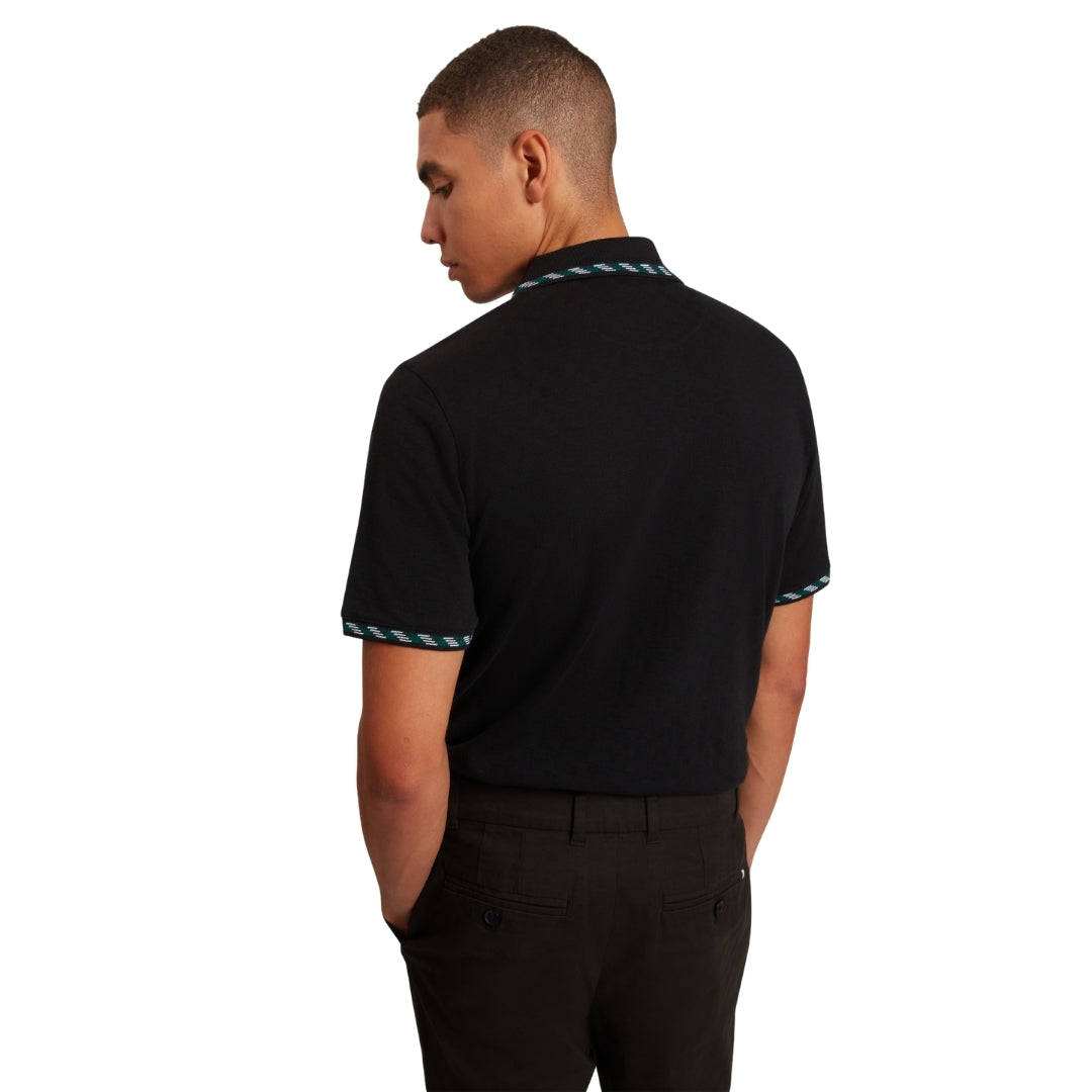 Ted Baker SS House Check Jacquard Polo 2